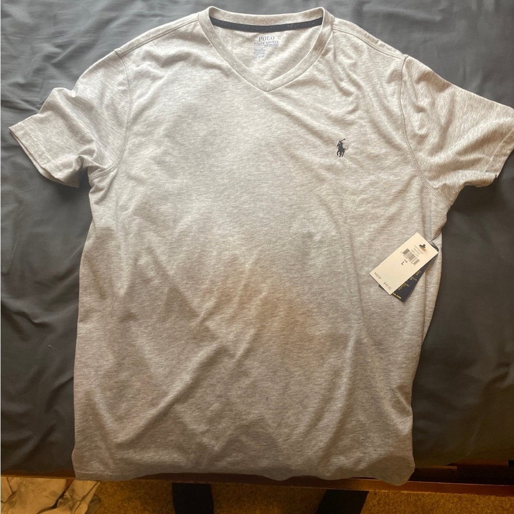 Polo v-neck